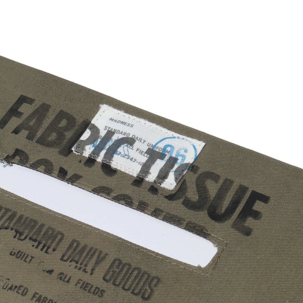 MADNESS x PUEBCO LAMINATED FABRIC TISSUE BOX COVER | MADNESS